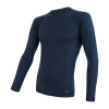 Pánske tričko dl.rukáv SENSOR MERINO DF deep blue XL