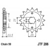 JT Reťazové koliečko JT JTF 286-15 15T, 530