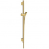 Hansgrohe Unica S Puro Sprchová tyč 65 cm s hadicou, leštené zlato 28632990