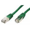 Patch kábel FTP Cat 6, 5m - zelený