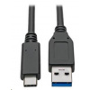 PremiumCord USB-C na USB 3.0 A (USB 3.2 generácia 2, 3A, 10Gbit/s) 2m ku31ck01bk