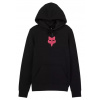 Fox W Fox Head Fleece Po Black/Pink