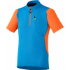 Dres krátky pánsky Shimano Touring Jersey modrý XL