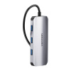 Vention TOHHB dokovacia stanica a replikátor portov Kábel USB 3.2 Gen 1 (3.1 Gen 1) Type-C Strieborná (TOHHB)