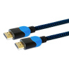 SAVIO Savio GCL-02 HDMI kábel 1,8 m HDMI typ A (štandardný) Čierna Modrá