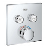 Grohe Grohtherm SmartControl Termostatická batéria pod omietku s 2 ventilmi, chróm 29124000-GR