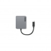 Lenovo 4X91A30366 dokovacia stanica a replikátor portov Kábel USB 2.0 Type-C Šedá (4X91A30366)