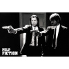 Plagát Pulp Fiction - Guns B&W 61 x 91 cm