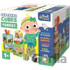 TREFL Primo Edukativní stohovací kostky Les