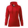 Malfini Mikina dámska - Trendy Zipper - Červená, L