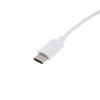 AppleMix Ethernetový adaptér USB-C / RJ45 s 3x USB portami (USB HUB), 10/100Mbps - biely