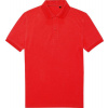 B&C | My Eco Polo 65/35, Piqué polo, červená, 3XL