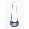 Dámská kabelka DESIGUAL HALF LOGO DENIM WAVERLY PHONE Modrá velikost U