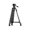 75mm Cine Fluid Head with 2-Stage One Touch Carbon Fiber Tripod Legs (8KG) - Space Gray Tilta