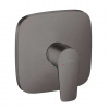 Hansgrohe Talis E Sprchová batéria pod omietku, kefovaný čierny chróm 71765340-HG