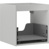 Mexen Box-A korpus skrinky pod umývadlo 45 cm, 1 zásuvka, sivý mat - 91AX0-0450-470-1-62