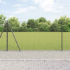 zahrada-XL Plot s stĺpmi Sivá 1.2 x 10 m Oceľ 3352524