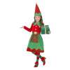 Kostým pre dievča - Elf kostým vianočné škriatok 122 (Elf kostým vianočné škriatok 122)