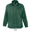 SOL'S | Mistral, Unisex vetrovka, zelená forest, M