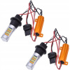 2v1 LED DENNÉ SVETLÁ + SMEROVKY DRL PY21W BA15s VSTAVANÝ AUTOMAT