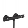 Hansgrohe Sprchová baterie Ecostat bez sprchového setu 150 mm matná černá 13116670