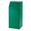 MEVA-TEC Výklopný koš na tříděný odpad zelený 70 l