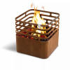 Höfats Cube Corten - prenosné ohnisko, hrdzavý