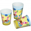 Papierové poháre Peppa pig 6ks 200ml - tib - tib