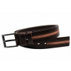 Black Hand Pánsky kožený opasok Black Hand 100-78 hnedý