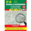 Česko a Slovensko - autoatlas 1:150 000