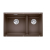 Blanco Subline 430/270 Silgranitový drez, 76x46 cm, kávová 523160
