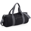 BagBase Taška BG140, sportovní, kulatá, 20l COT520140t6699-black/graph UNI Černá/šedá graphite