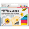Fixy na textil - 12 ks