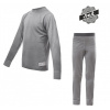 Komplet juniorský SENSOR MERINO ACTIVE SET šedý 140