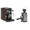 Biepi Sara PID, black/wood + Eureka Mignon Libra 65 All Purpose, CR grey