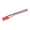 GForce Konektor zlacený 4.0mm samec s kabelem 14AWG 10cm