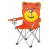 Kreslo skladacie kempingové detské 60kg MEDVEĎ, mix farieb