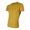 Sensor Merino Air tričko kr.rukáv mustard