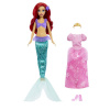 Mattel DP MALÁ MORSKÁ VÍLA ARIEL S PRINCEZNOVSKÝMI ŠATAMI