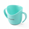 BabyOno hrnček ergonomický s uškami 120 ml mint