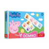 Trefl Domino papierové Peppa Pig / Prasiatko Peppa 28 kartičiek