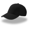 Atlantis Headwear Kšiltovka Sport Sandwich, baseballová, 6 panelová COT33050498099-black/white Černá/bílá UNI
