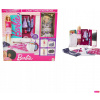 Mattel Šatníková skriňa pre Barbie Bábika + príslušenstvo