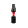 MILWAUKEE Skrutkovacie bity ShW SL1,2 × 6,5 25 mm – 2 ks
