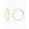 Thomas Sabo CR728-413-39 Gold-plated hoop earrings 40 mm