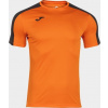 Joma Dres ACADEMY T-SHIRT ORANGE-BLACK S/S Veľkosť: 8XS/7XS