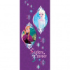 Dverová fototapeta - DV0719 - Frozen Elsa a Anna - navždy sestry 91cm x 211cm - Samolepiaca fólia
