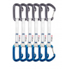 Lezecké expresky Ocun Hawk QD Wire Bio-Dyn-Ring 15 mm 15 cm 6-pack - blue