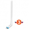 Tenda U2v5 AX300 WiFi 6 USB Adapter, 286 Mb/s, 802.11ax/b/g/n, 6 dBi, Soft AP, Win 7/10/11, Linux 75011976
