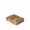 Ferm Living Úložný box Mist Sugar Kelp, 15 x 20 cm – hnedý